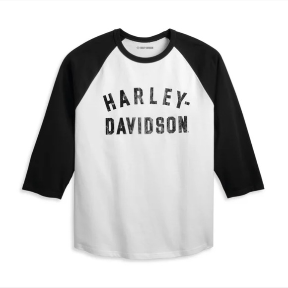 Harley-Davidson Other - Harley Davidson 3/4 Raglan Colorblocked Shirt